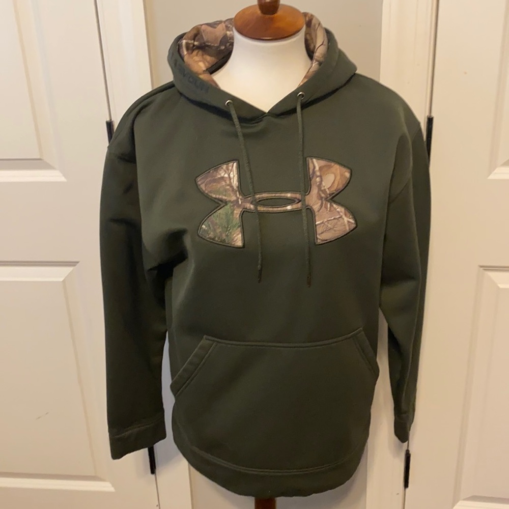 Under Armour Green Camo Hopdie Size S/M